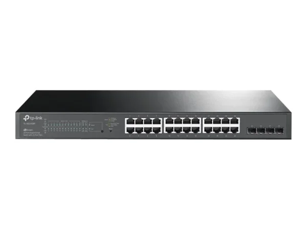 TP-LINK Switch SG2428P 24xGBit/4xSFP Managed PoE+ (250W)