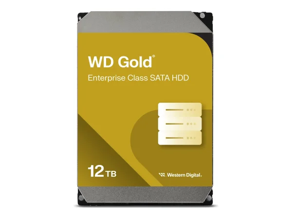 WD HD3.5" SATA3-Raid 12TB WD122KRYZ / Gold (Di)