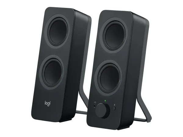 Logitech Speaker Z207 2.0 Bluetooth black BT 2x 5W, ca. 20m Reichweite (Sichtlinie)