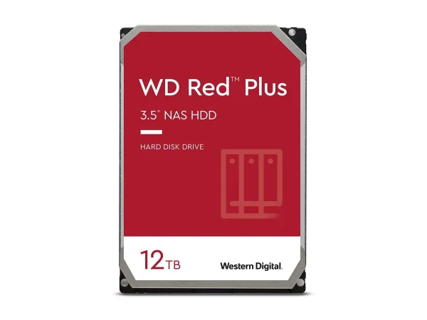 WD HD3.5" SATA3 12TB WD120EFGX / 24x7 / NAS (Di) 512MB / 7200rpm / CMR
