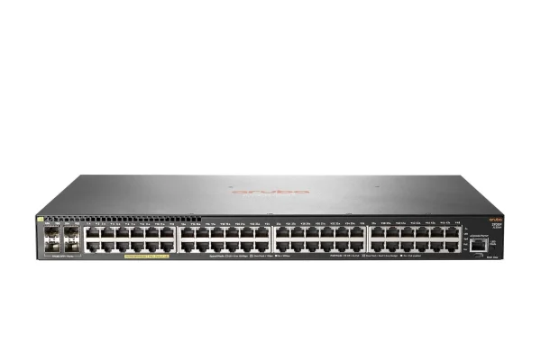 HPE Aruba Switch 2930F-48G 48xGBit/4xSFP+ PoE+ JL256A