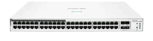 HPE Aruba Switch 1830 48G 4SFP 48xGBit/4xSFP (24xPoE/370W) JL815A Aruba Instant On