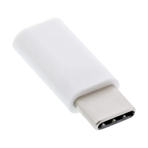 InLine® USB 2.0 Adapter, USB-C Stecker auf Micro-USB Buchse