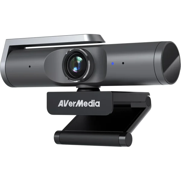 AVerMedia Webcam 4K Ultra HD IA - 4K Ultra HD Webcam mit KI Weitwinkel Autofokus
