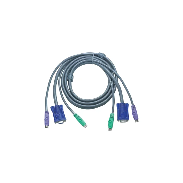 ATEN 2L-5002P/C KVM Kabelsatz, VGA, PS/2, Länge 1,8m