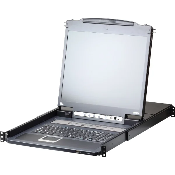 ATEN CL5716IN FR KVM over IP Switch 16-Port 19"-LCD (PS/2-USB VGA) FR-Layout