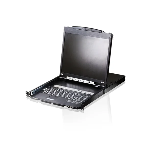 ATEN CL5816N IT Dual Rail KVM-Switch 16-Port, 19"-LCD (PS/2-USB VGA) IT-Layout