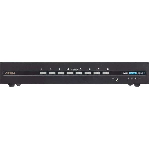 ATEN CS1188D4 8-Port KVM Secure Switch mit USB 4K DVI (PSD PP v4.0-konform)