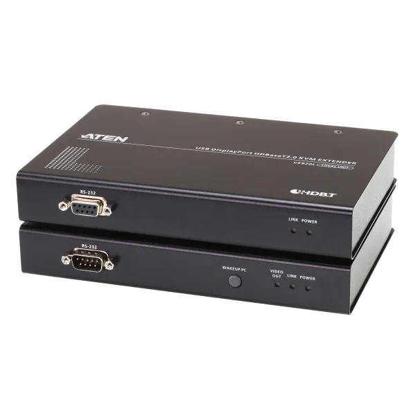 ATEN CE920-ATA-G KVM Konsolen-Extender, USB DisplayPort HDBaseT 2.0 (4K - 100m)