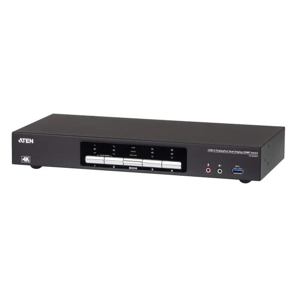 ATEN CS1944DPA KVMP-Switch 4-fach Dual-Display, DisplayPort, USB 3.0, 8K