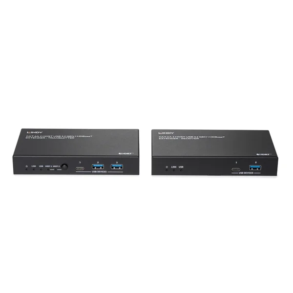 100m Cat.6A 2 Host USB 3.2 Gen 1 HDBaseT Extender