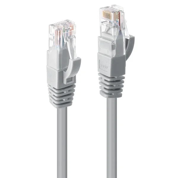 20m Cat.6 U/UTP  Netzwerkkabel, grau