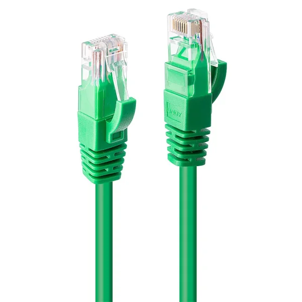 15m Cat.6 U/UTP  Netzwerkkabel, grün