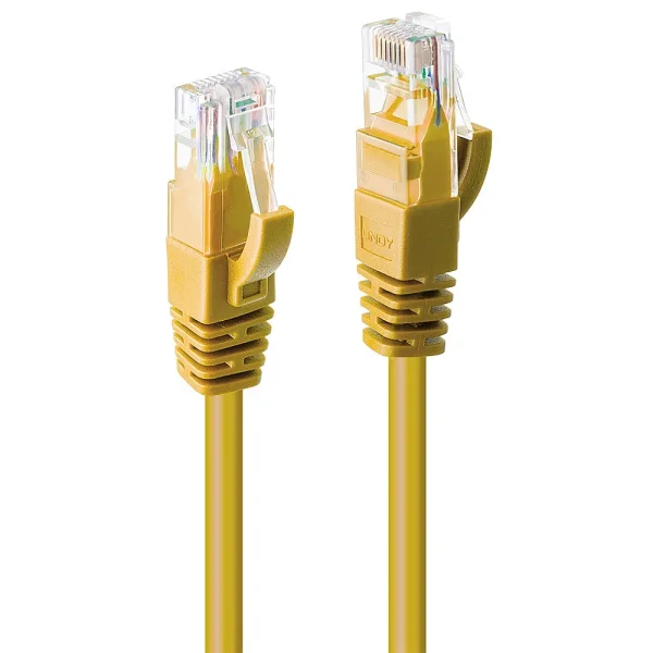20m Cat.6 U/UTP  Netzwerkkabel, gelb
