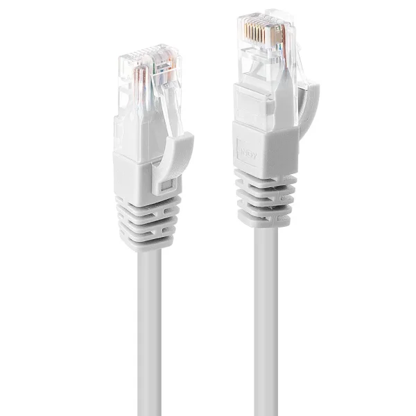 20m Cat.6 U/UTP  Netzwerkkabel, weiß