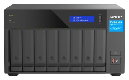 TVS-H874-I7-32G 8BAY I7 12C 32GB DDR4 2X 2.5GBE