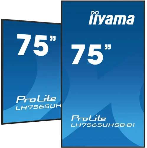 LH7565UHSB-B1 75IN LCD UHD 75 3840X2160 UHD IPS PANEL HAZE