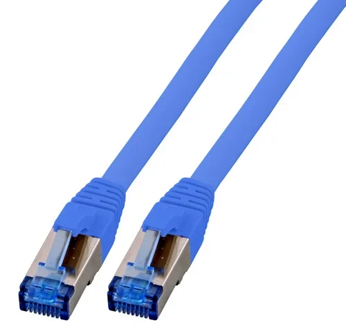 RJ45 PATCHKABEL S/FTP CAT.6A. CAT.7 RAW-CABLE TPE FLEX 7.5M