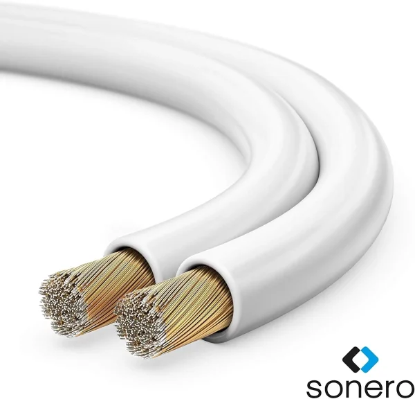 Sonero Premium 1,50mm² Lautsprecherkabel, 50,00m
