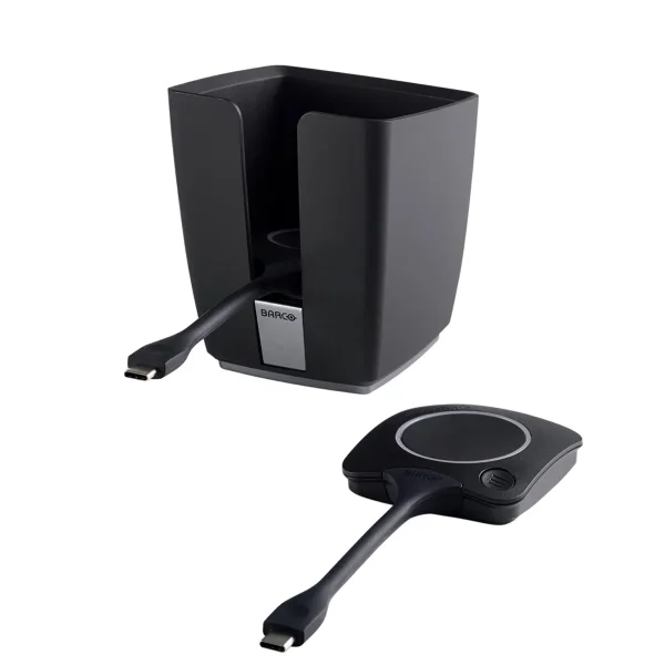 Barco Clickshare Conferencing Tray Pack inklusive 2 USB-C Buttons für CX Serie