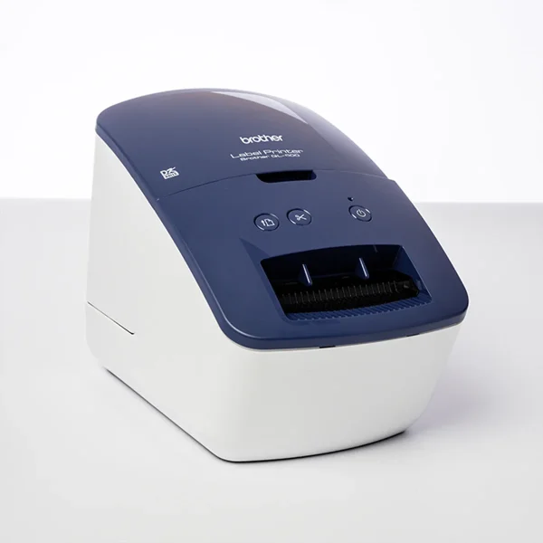 BROTHER QL600B LABEL PRINTER Blau