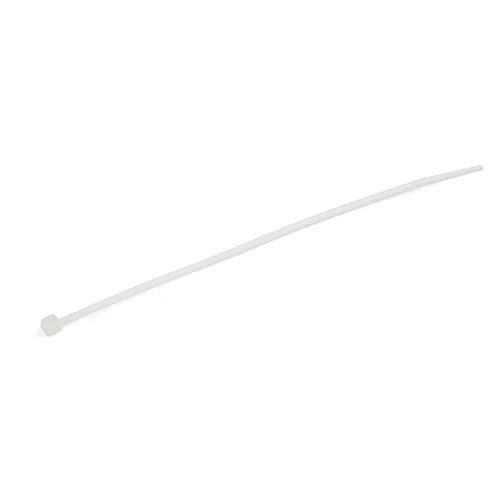 100 PACK 6 CABLE TIES -WHITE NYLON ZIP TIE WRAPS UL TAA