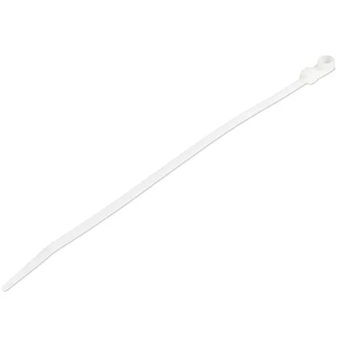 100 PACK OF PLASTIC ZIP TIES WITH SCREW HOLE 9