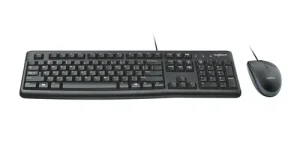 Logitech Desktop MK120 [US/EU] black  EMEA