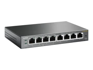 TP-LINK Switch TL-SG108PE 8xGBit (4x PoE+ / 64W) Managed