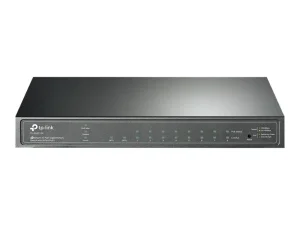 TP-LINK Switch SG2210P 8xGBit/2xSFP Managed PoE+ (53W)