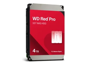 WD HD3.5" SATA3 4TB WD4005FFBX / 24x7 /NAS (Di) 256MB / 7200rpm / CMR