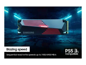 SSD M.2 (2280) 4TB Samsung 990 PRO Heatsink (PCIe 4.0/NVMe)