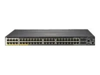 HP Switch 2930M-48G 40xGBit/8x10GBit PoE+ JL323A +++ Kein Netzteil im Lieferumfang! 2 Slots, min. 1 NT!