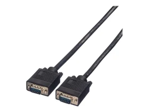 ROLINE VGA-Kabel HD15 ST - ST 10m