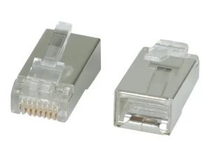 ROLINE Modular-Plug geschirmt Kat.5e 10S
