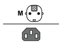 FUJITSU Leitung Netzanschluss (DE) 1,8m