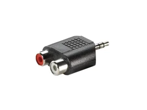 VALUE 3,5mm ST zu Cinch 2x BU