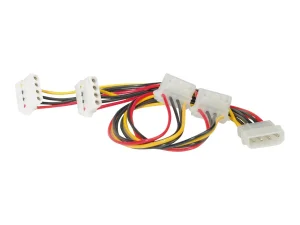 ROLINE Y-Kabel 4 pol. HDD /4x4 pol 0,45m
