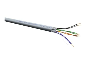 ROLINE FTP Kabel Kat5e ClassD Litze 100m