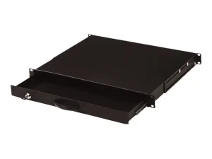 DIGITUS Tastatureinschub 1U schwarz