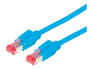 DRAKA Patchkabel Kat.6 Class E blau 0,5m