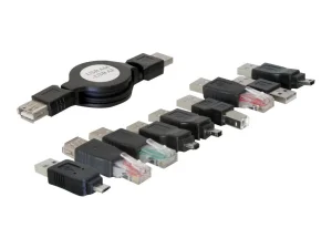 DELOCK ZU USB Adapterkit 10-teilig