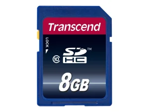 TRANSCEND 8GB SDHC CARD CL10
