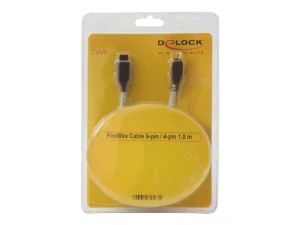 DELOCK Kabel FireWire B 1,0m St9/St4