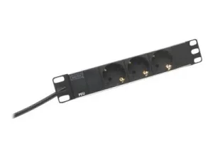 DIGITUS Steckdosenleiste 3-fach 25,4cm