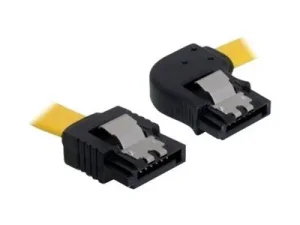 DELOCK Kabel SATA 6Gb/s 30cm gelb re/ge