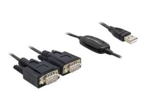 DELOCK Adapter USB 2.0 Seriell 2x9 Pin