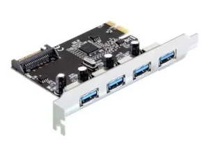 DELOCK PCIe USB 3.0 4 Port VIA-Chipset