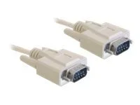 DELOCK Kabel Seriell SUB-D 9 10m St/St