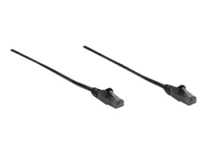 INT Netzwerkkabel Cat6 UUTP 0,5m schwarz